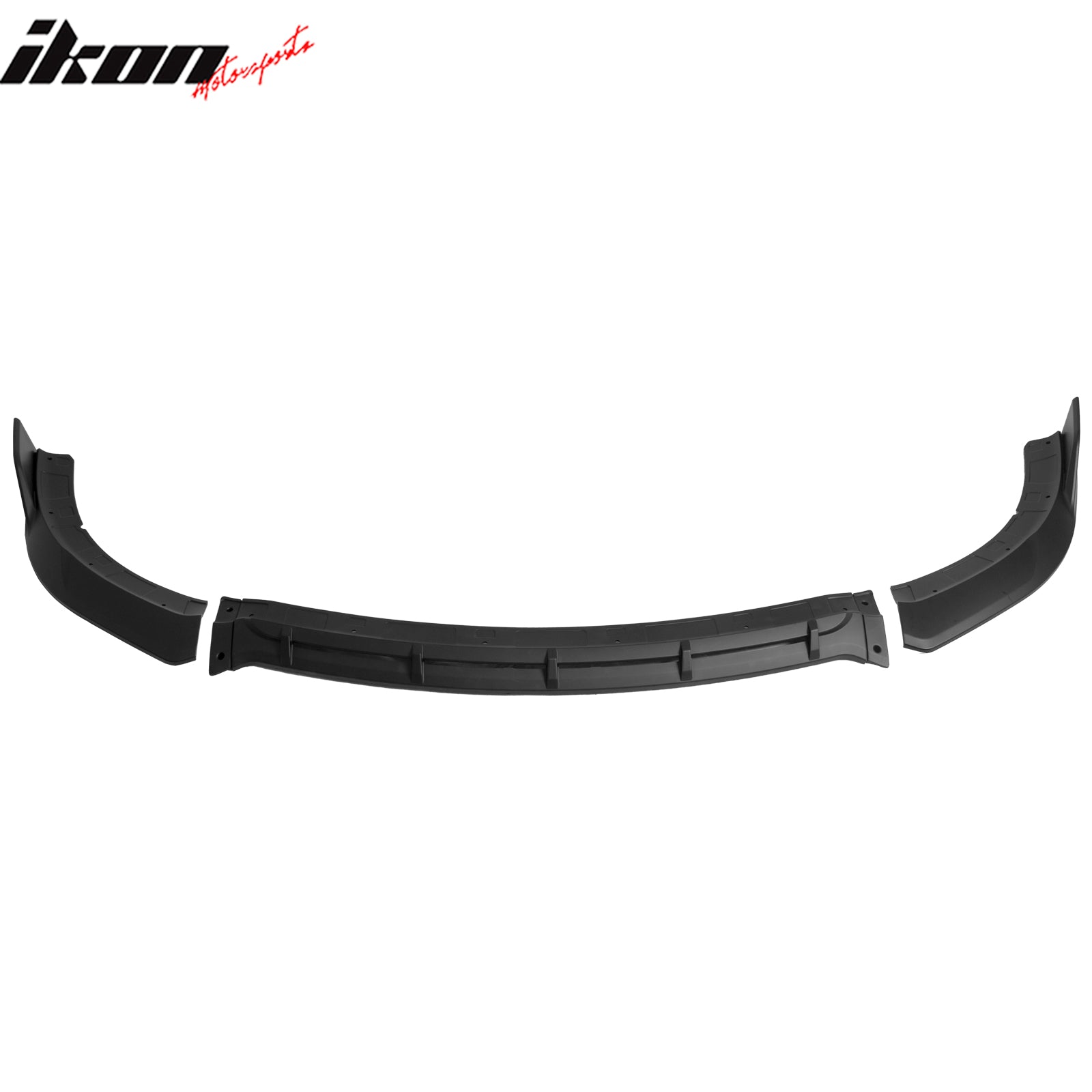 Fits 15-23 Dodge Charger SRT V5 A Style ABS Front Bumper Lip Matte Black 3PCS