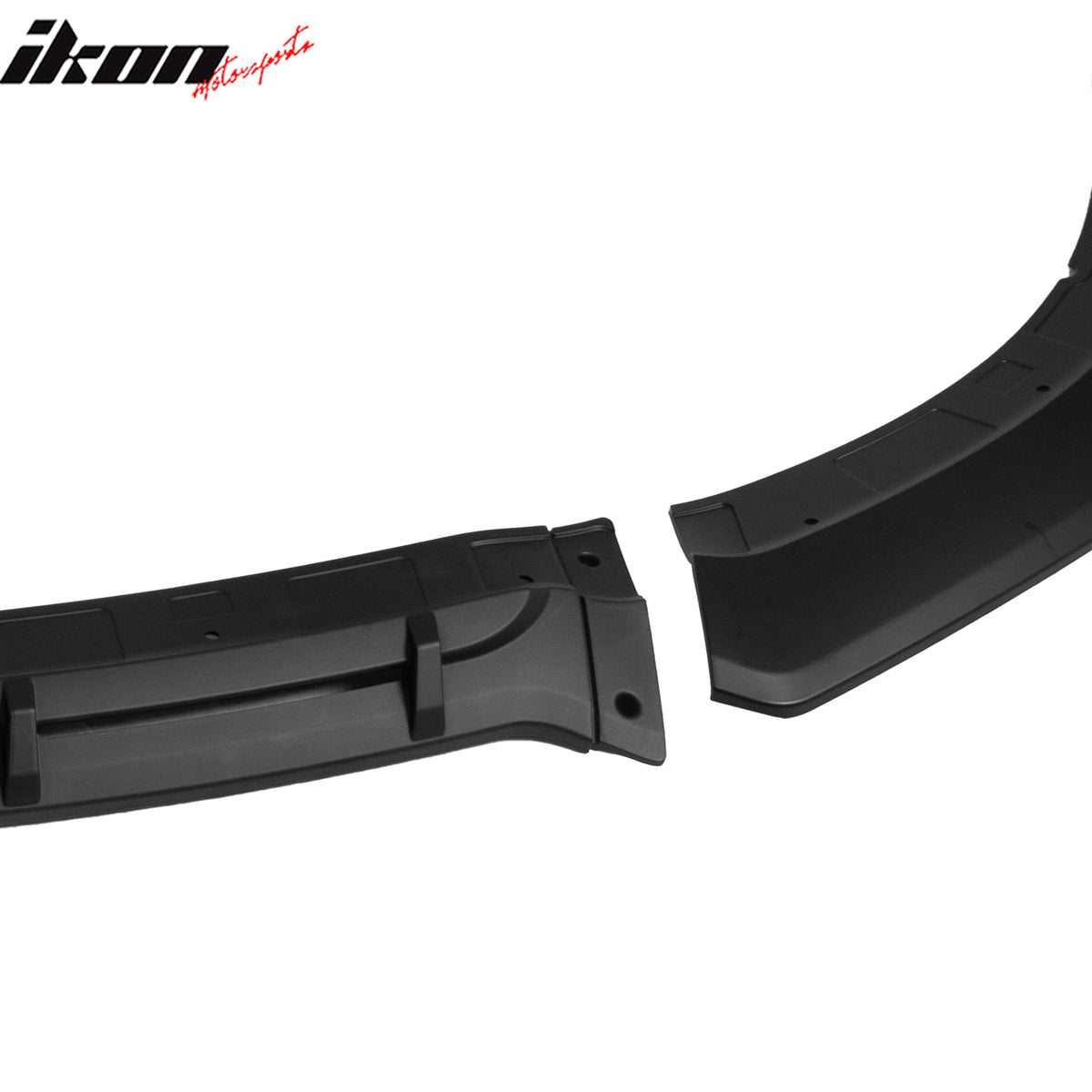 Fits 15-23 Dodge Charger SRT V5 A Style ABS Front Bumper Lip Matte Black 3PCS