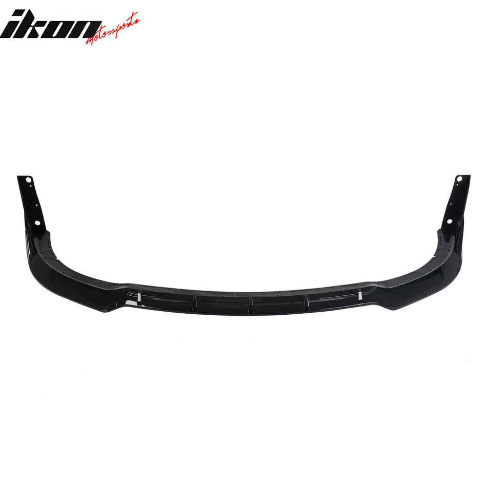 2015-2023 Dodge Charger V5 B Style Gloss Black Front Bumper Lip ABS