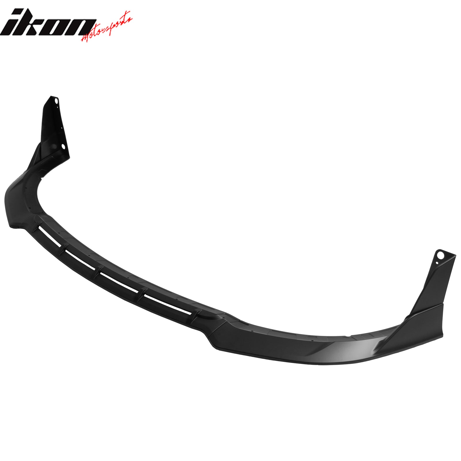 Fits 15-23 Dodge Charger SRT V5 B Style ABS Front Bumper Lip Matte Black 5PCS