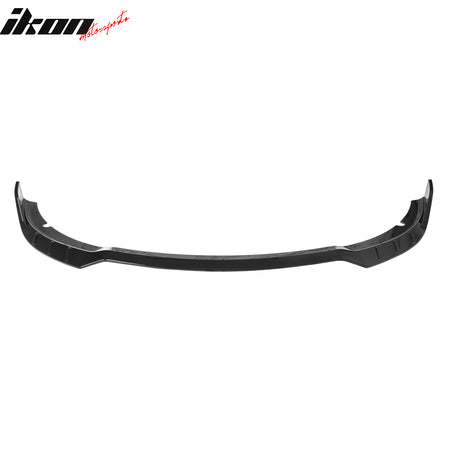 Fits 15-23 Dodge Charger SRT V6 A Style ABS Front Bumper Lip Gloss Black 3PCS