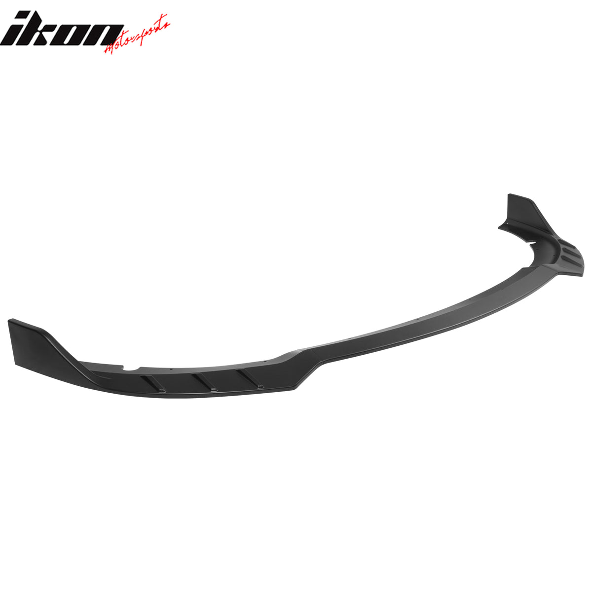 Fits 15-23 Dodge Charger SRT V6 A Style ABS Front Bumper Lip Matte Black 3PCS