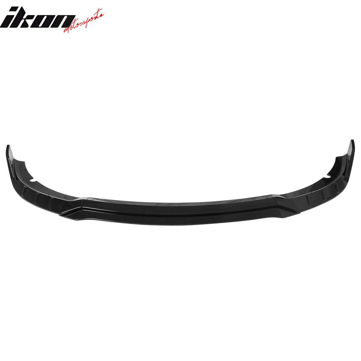 Fits 15-23 Dodge Charger SRT V6 C Style ABS Front Bumper Lip Gloss Black 4PCS