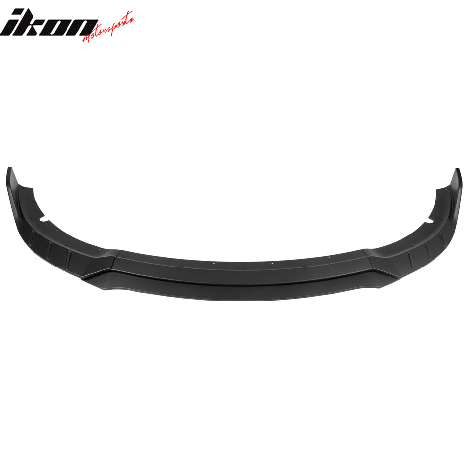 2015-2023 Dodge Charger V6 C Style Matte Black Front Bumper Lip ABS