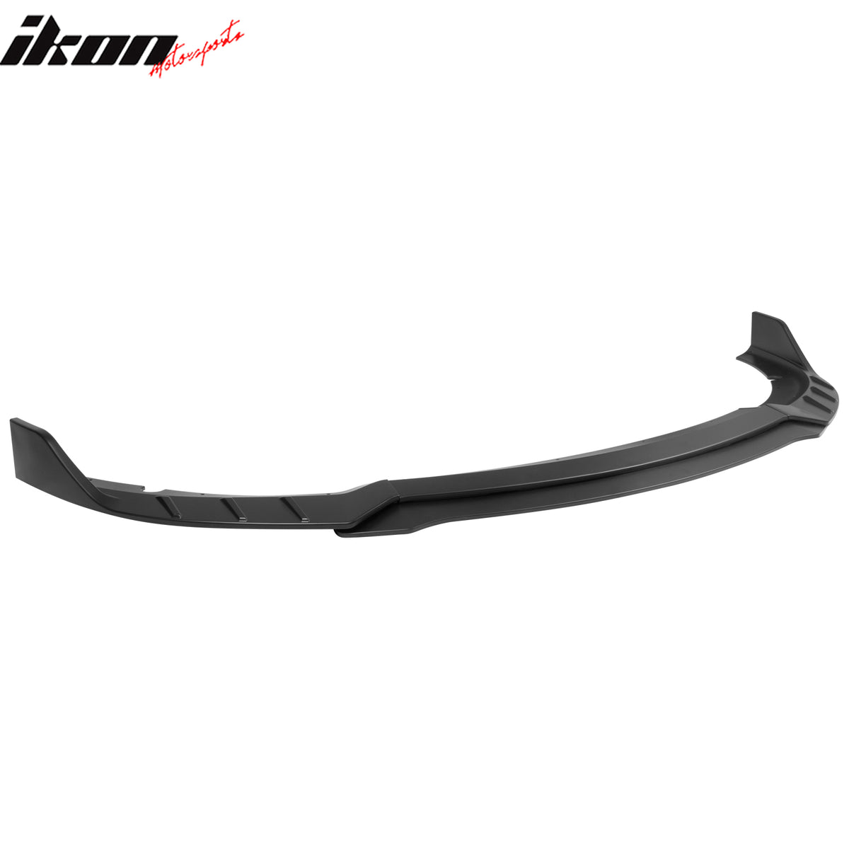 Fits 15-23 Dodge Charger SRT V6 C Style ABS Front Bumper Lip Matte Black 4PCS