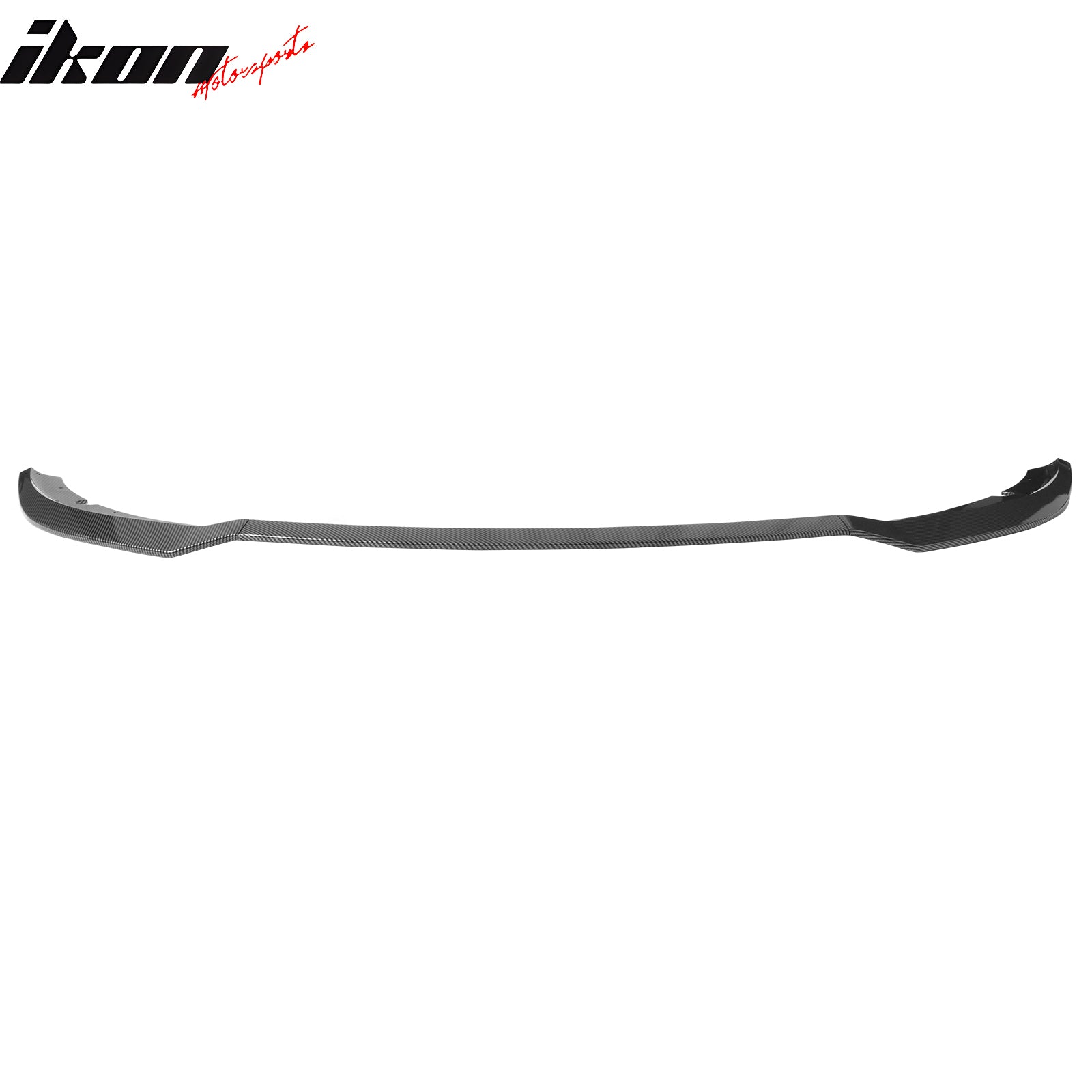 Fits 15-23 Charger SRT V7 A Style ABS Front Bumper Lip Carbon Fiber Print 3PCS