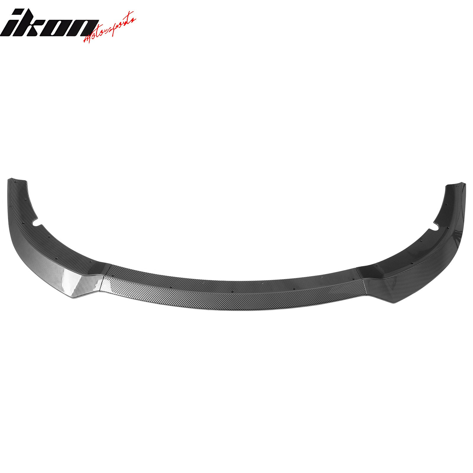 Fits 15-23 Charger SRT V7 A Style ABS Front Bumper Lip Carbon Fiber Print 3PCS