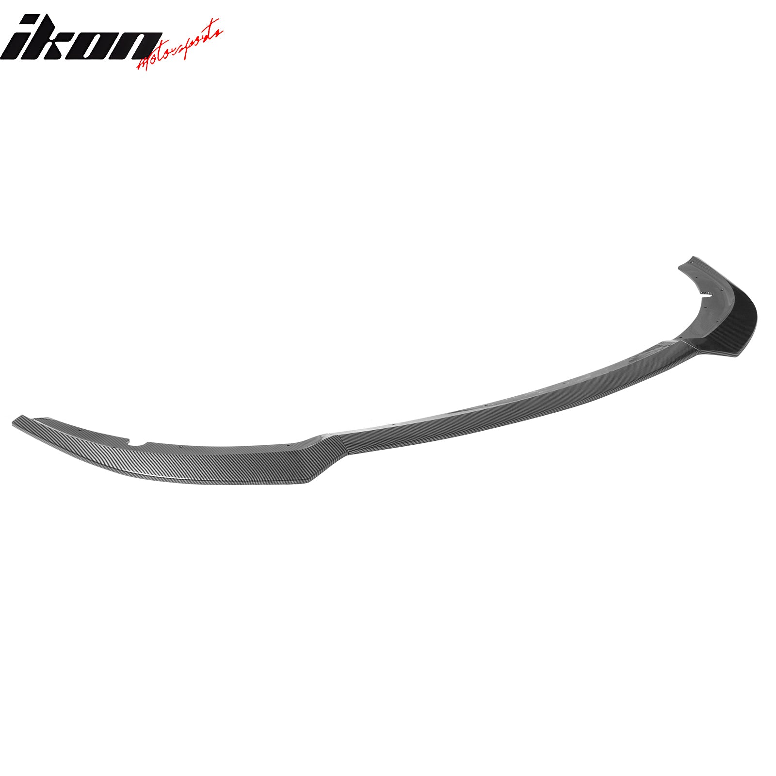 Fits 15-23 Charger SRT V7 A Style ABS Front Bumper Lip Carbon Fiber Print 3PCS