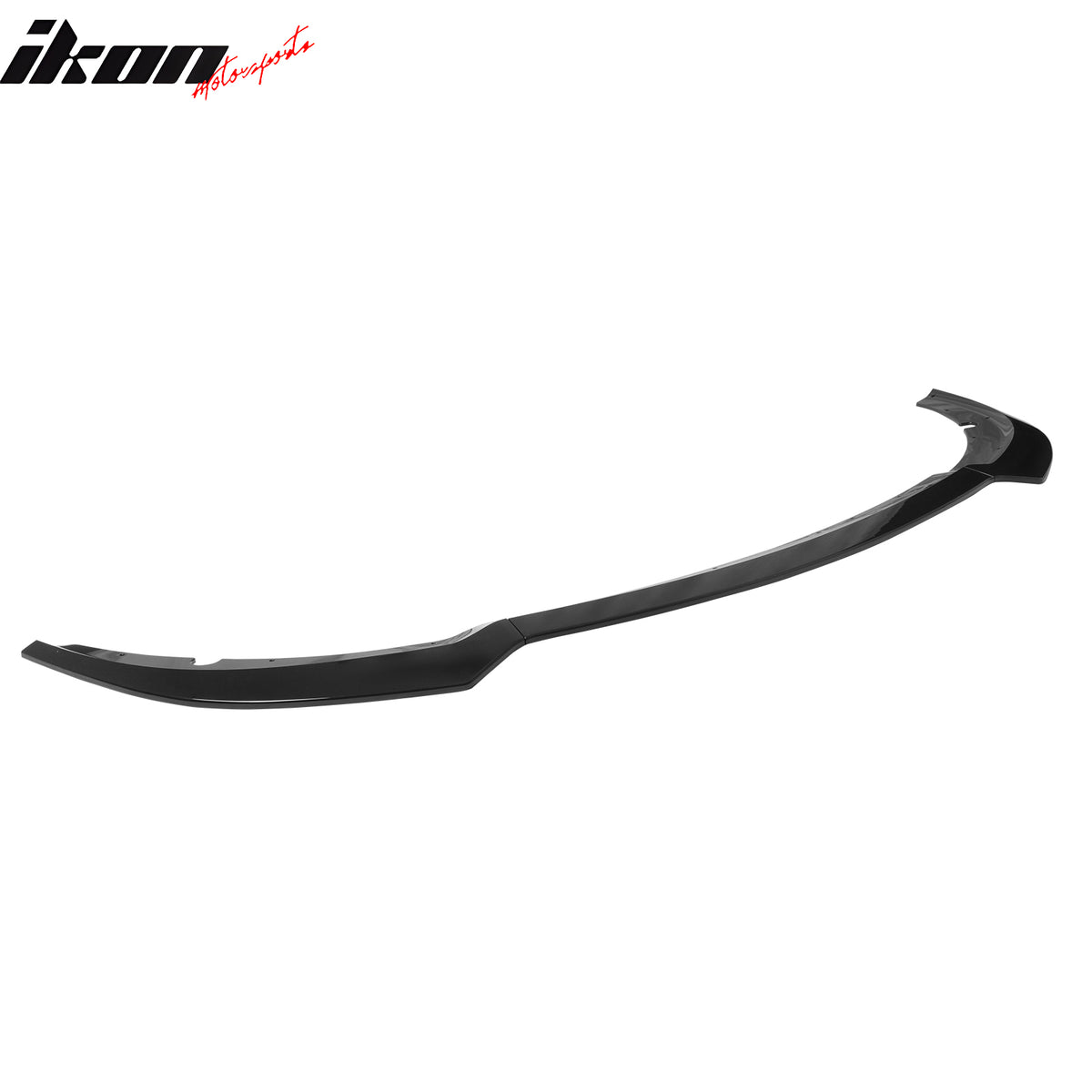 Fits 15-23 Dodge Charger SRT V7 A Style ABS Front Bumper Lip Gloss Black 3PCS