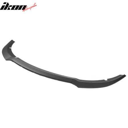 Fits 15-23 Dodge Charger SRT V7 A Style ABS Front Bumper Lip Matte Black 3PCS