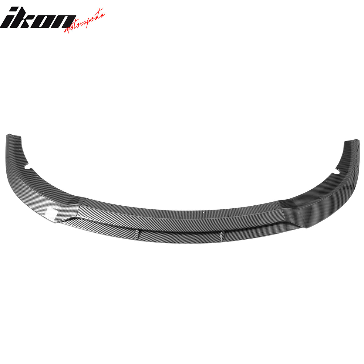 Fits 15-23 Charger SRT V7 B Style ABS Front Bumper Lip Carbon Fiber Print 4PCS