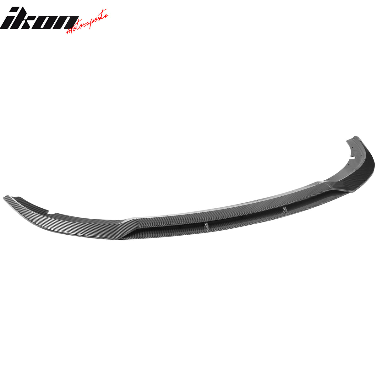 Fits 15-23 Charger SRT V7 B Style ABS Front Bumper Lip Carbon Fiber Print 4PCS