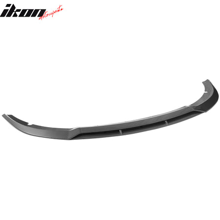 Fits 15-23 Charger SRT V7 B Style ABS Front Bumper Lip Carbon Fiber Print 4PCS