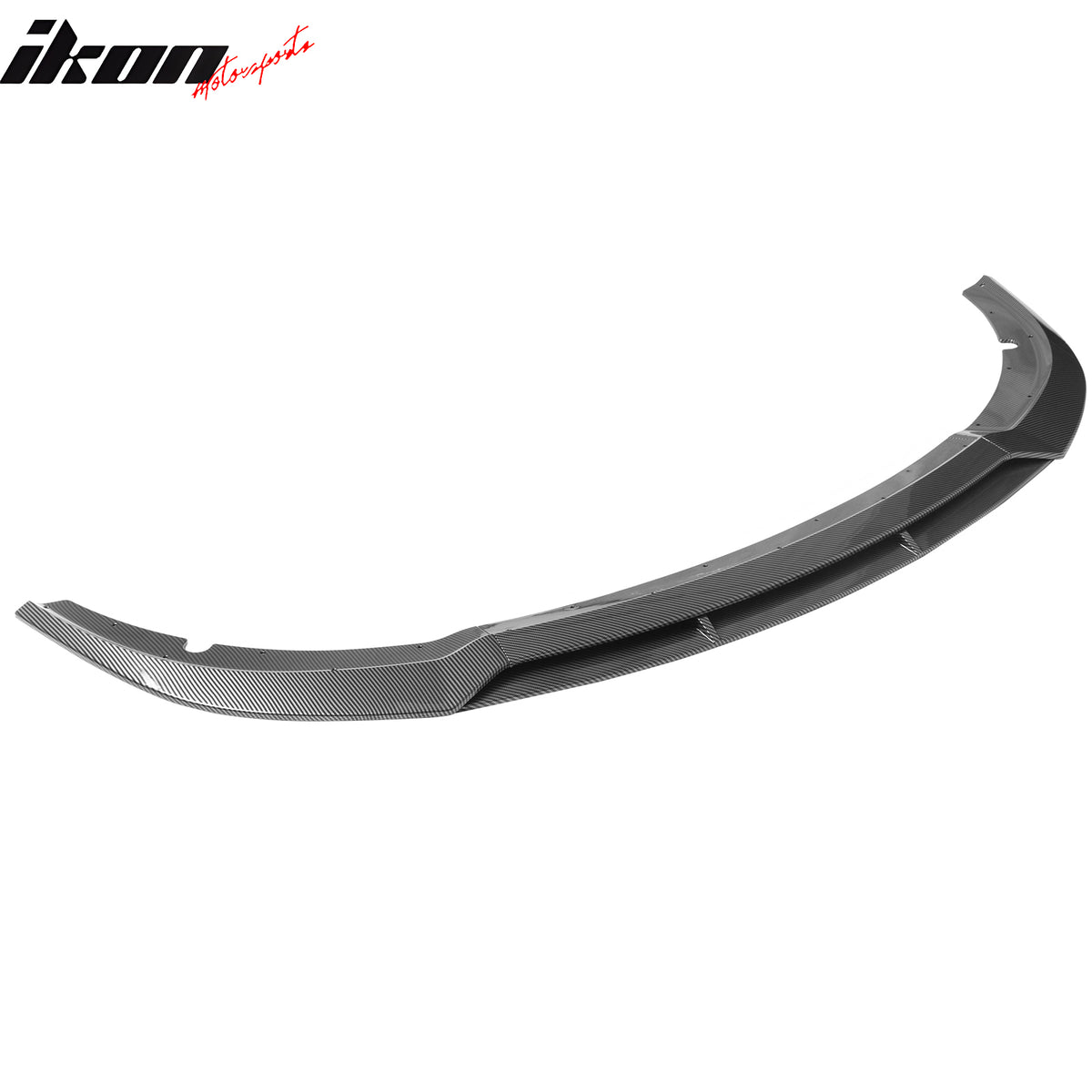 Fits 15-23 Charger SRT V7 B Style ABS Front Bumper Lip Carbon Fiber Print 4PCS