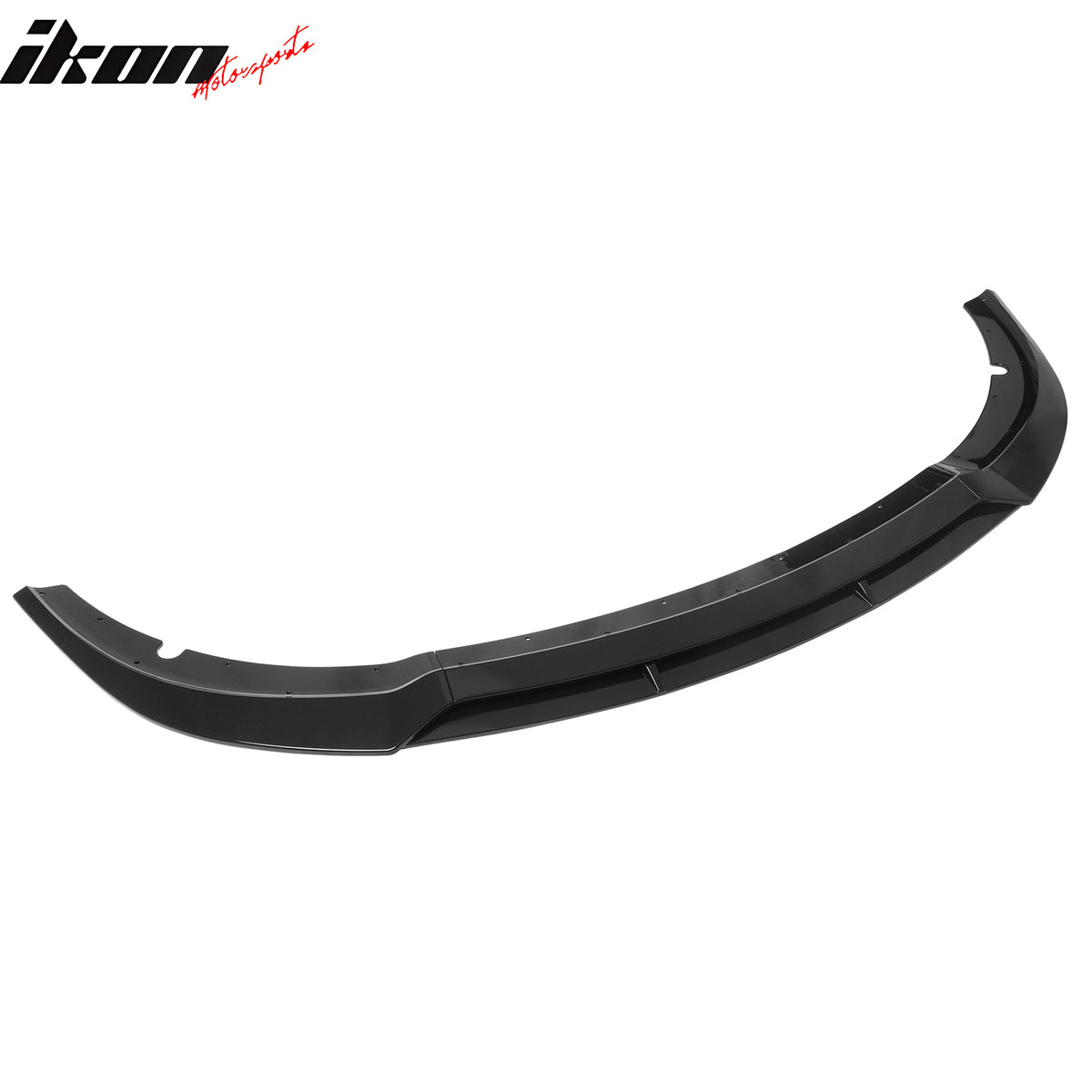 Fits 15-23 Dodge Charger SRT V7 B Style ABS Front Bumper Lip Gloss Black 4PCS