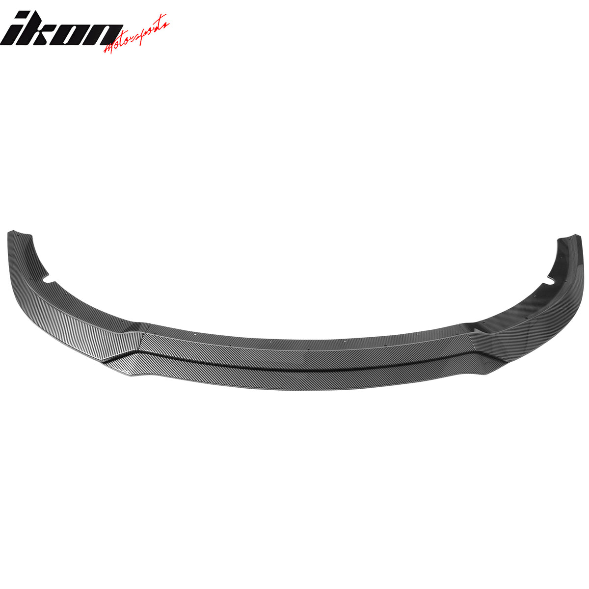 Fits 15-23 Charger SRT V7 C Style ABS Front Bumper Lip Carbon Fiber Print 4PCS