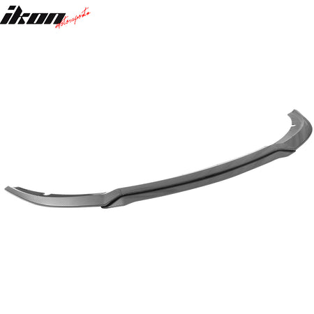 Fits 15-23 Charger SRT V7 C Style ABS Front Bumper Lip Carbon Fiber Print 4PCS