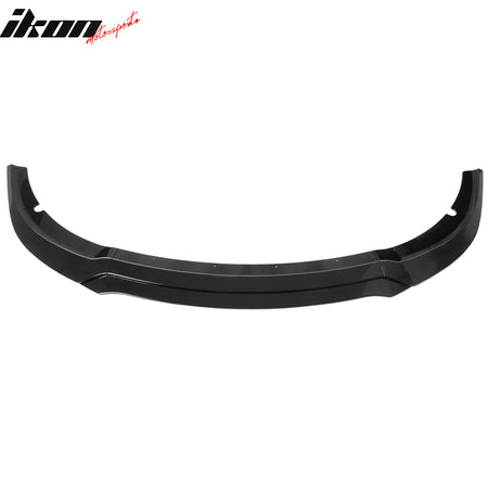 Fits 15-23 Dodge Charger SRT V7 C Style ABS Front Bumper Lip Gloss Black 4PCS