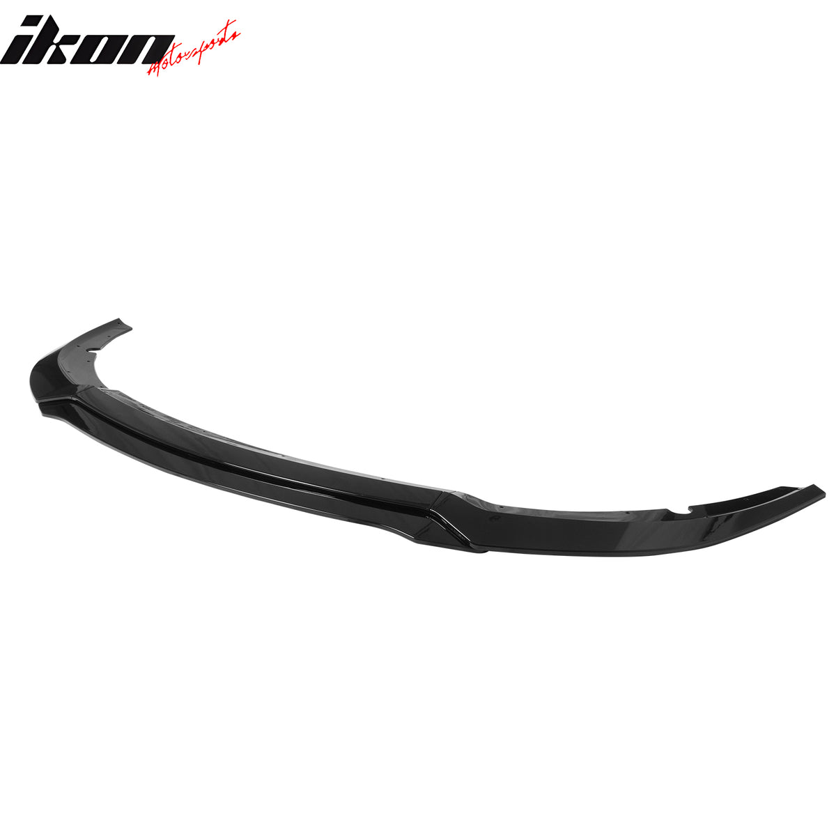 Fits 15-23 Dodge Charger SRT V7 C Style ABS Front Bumper Lip Gloss Black 4PCS