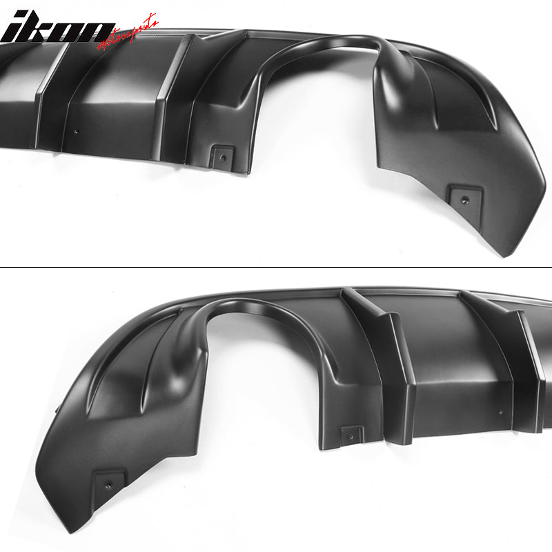 Fits 15-23 Dodge Charger Rear Bumper Cover Conversion V2 Style Diffuser Lip