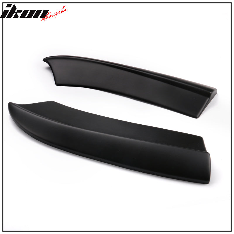Rear Bumper Lip Diffuser – Matte Black PP – Fits 2015-2023 Dodge Charger SXT / R/T