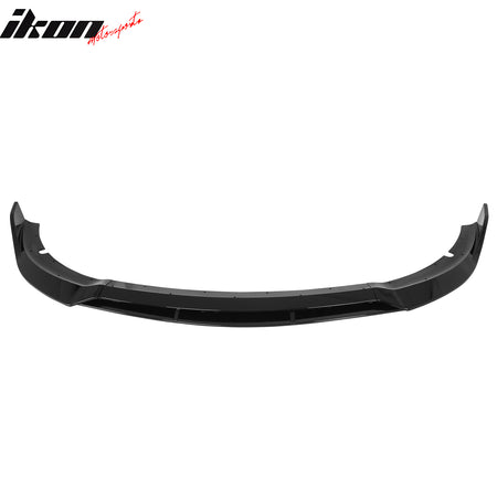 Fits 15-23 Dodge Charger SRT V2 Front Bumper Lip Spoiler Gloss Black ABS 4PCS