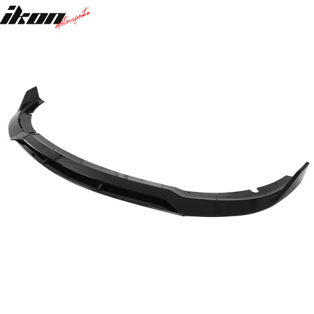 Fits 15-23 Dodge Charger SRT V2 Front Bumper Lip Spoiler Gloss Black ABS 4PCS