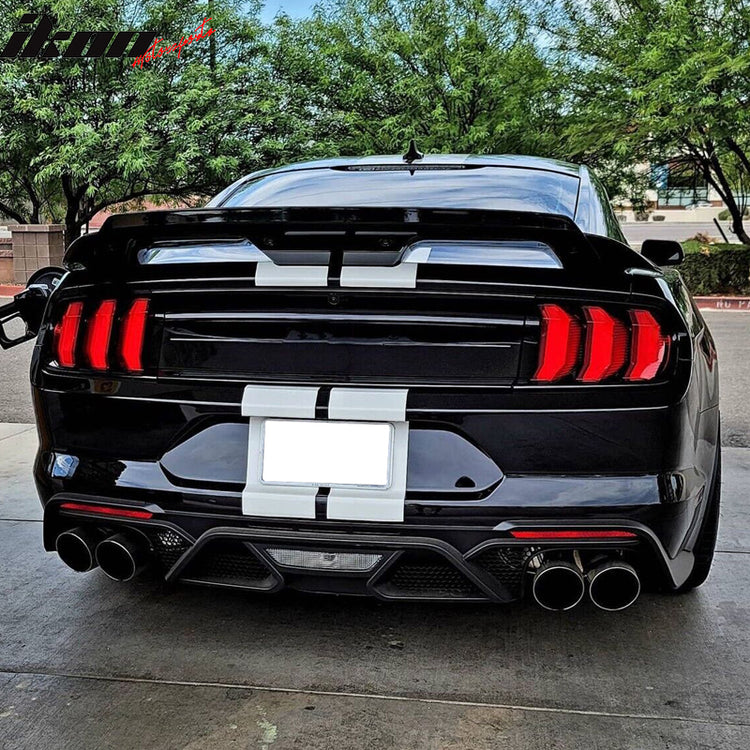 2015-2023 Ford Mustang GT500 Gurney Flap – GT500-Style Rear Spoiler ...