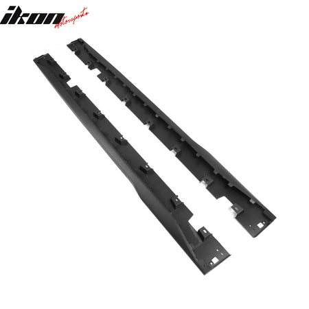 Fits 15-23 Ford Mustang Side Skirts Dark Horse Style Rocker Panel Extension Kit