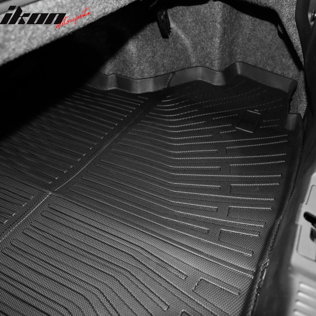 For 15-26 Ford Mustang All Weather 3D Molded Rear Trunk Mat Boot Cargo Liner TPE