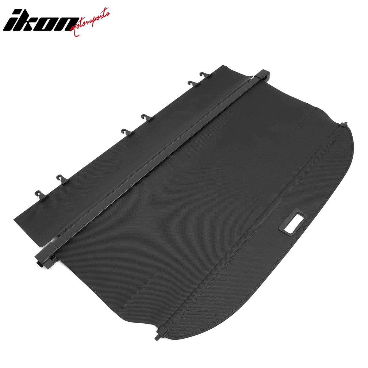 Fits 15-24 Ford Edge Carbon Fiber Texture Rear Cargo Cover + 3D TPE Floor Mats