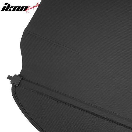 Fits 15-24 Ford Edge Carbon Fiber Texture Rear Cargo Cover + 3D TPE Floor Mats