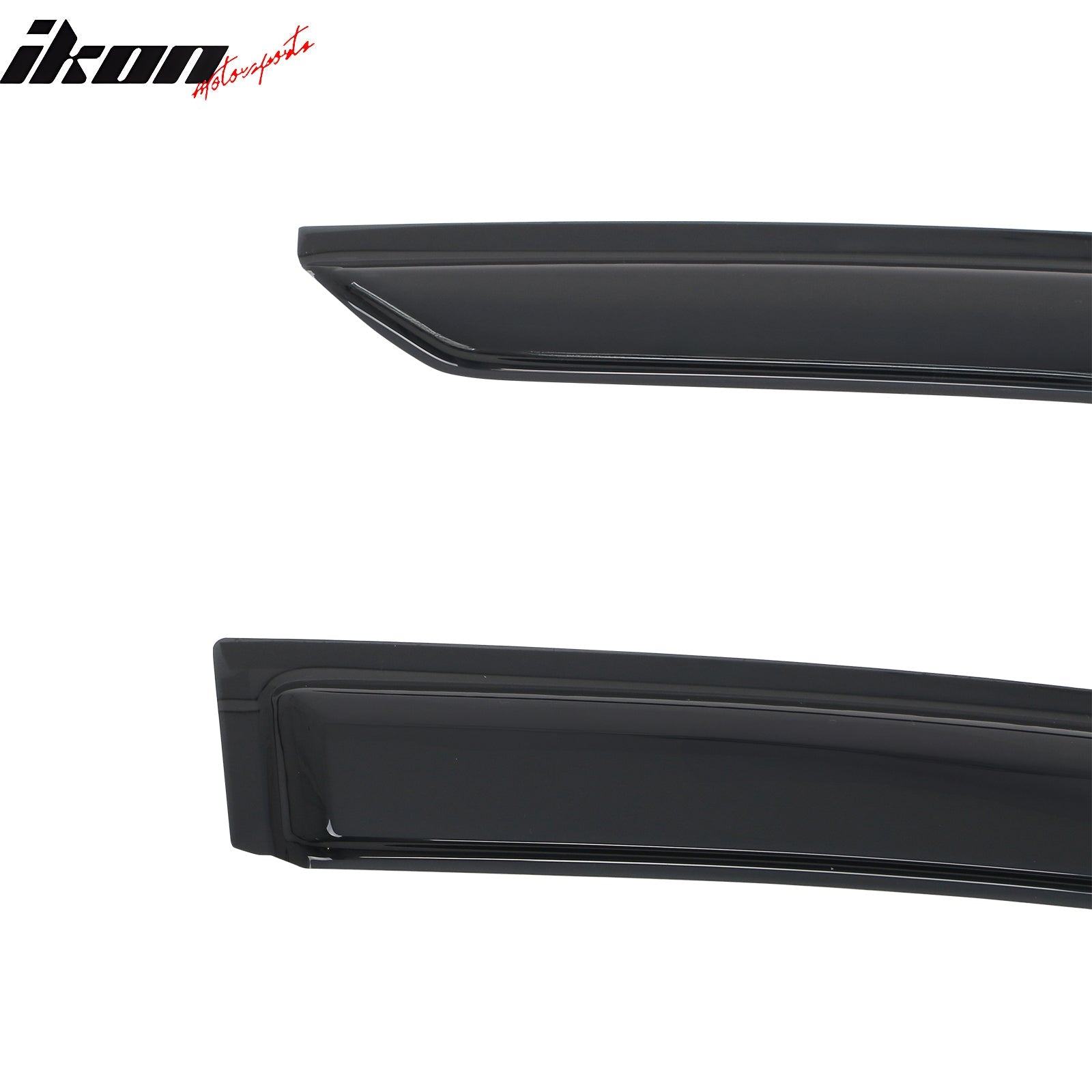 2015 - 2024 Ford Edge Smoke Window Visors Vent Rain Sun Guards AcrylicIkon Motorsports