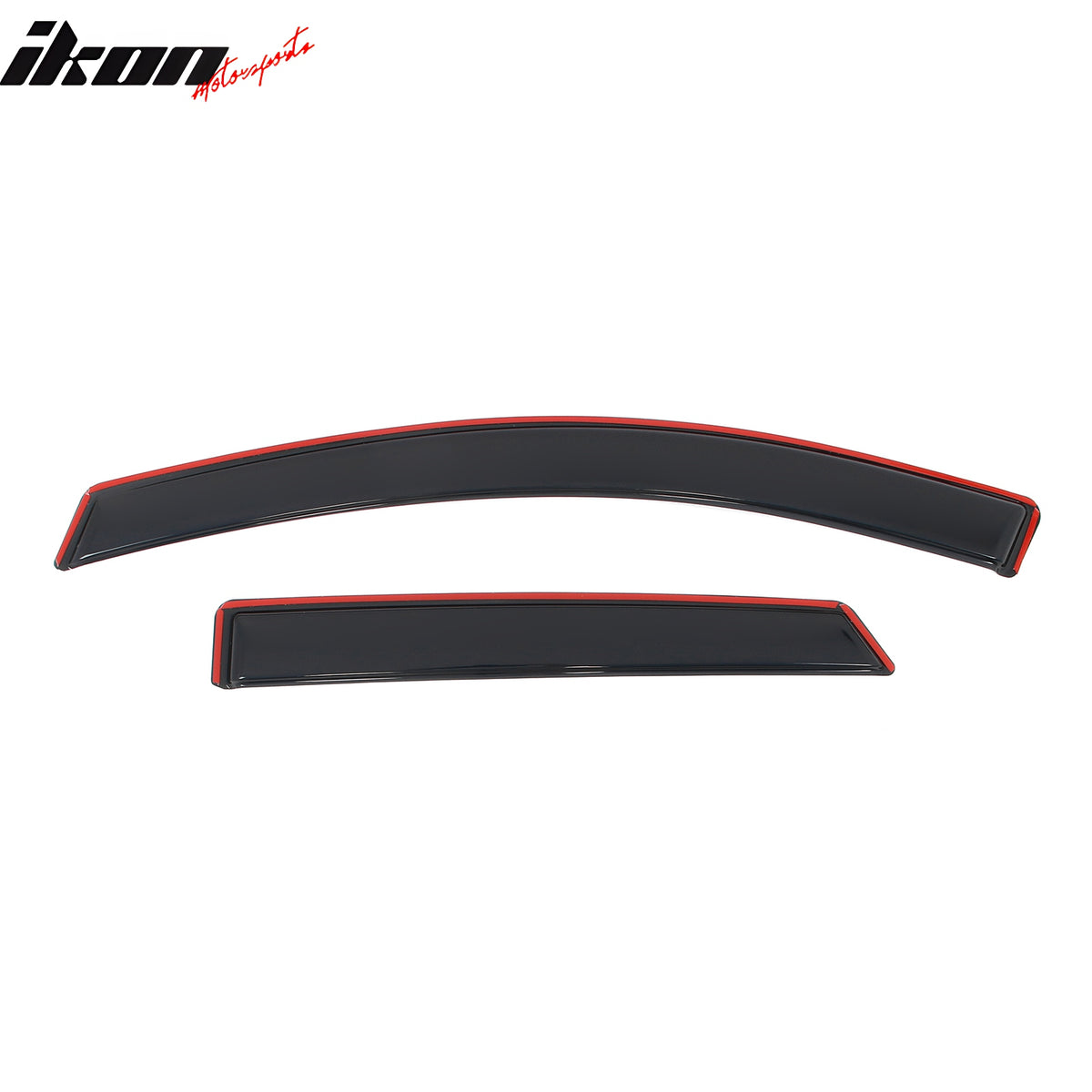 Fits 15-24 Ford Edge 4PCS Window Visors Acrylic In-Channel Deflector Rain Guard