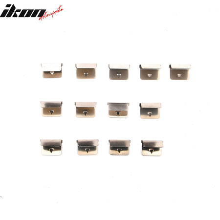Fits 15-24 Ford Edge 4PCS Window Visors Acrylic In-Channel Deflector Rain Guard