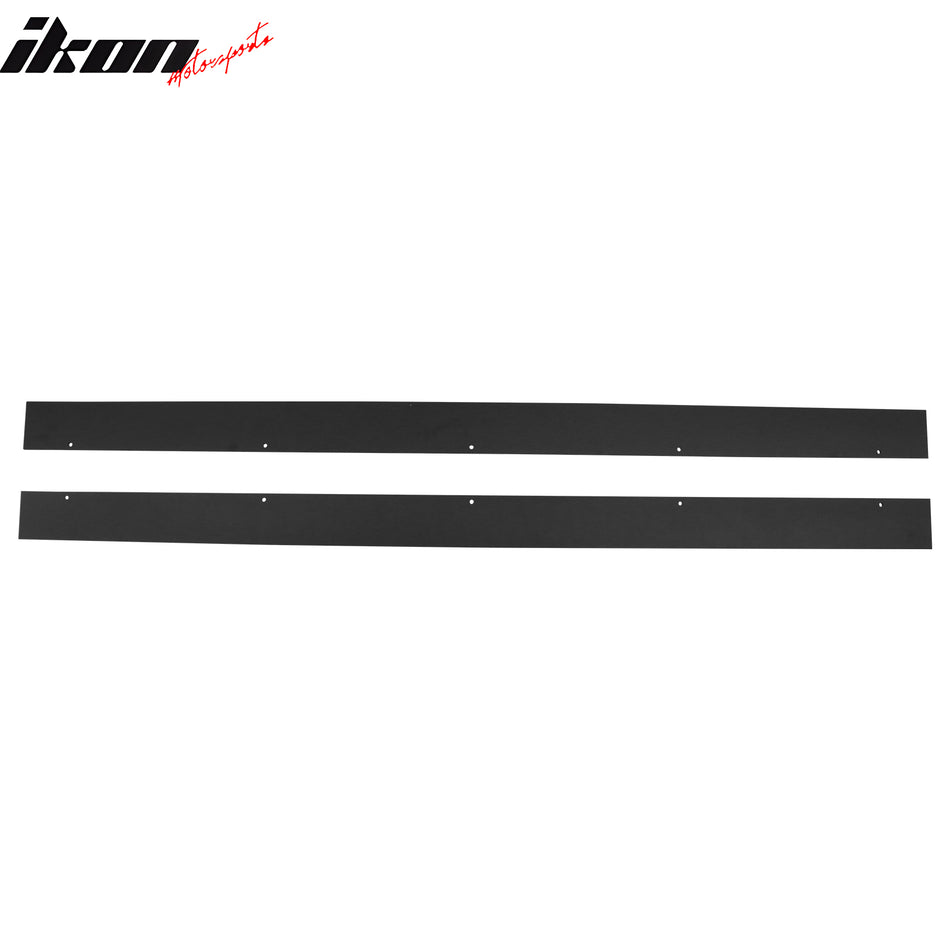 2015-2024 Mini Cooper F55 Hardtop IKON Side Skirts Matte Black ABS
