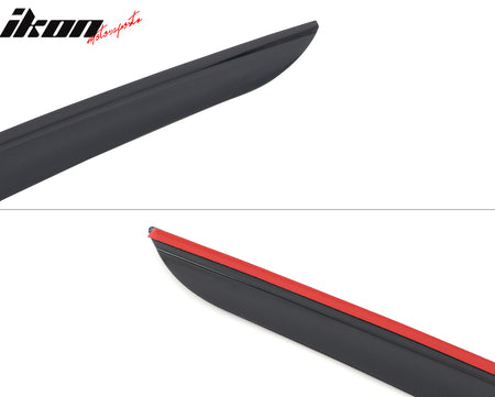 Fits 15-24 Nissan Murano Low Profile Style Tape-On Window Visors Rain Deflectors