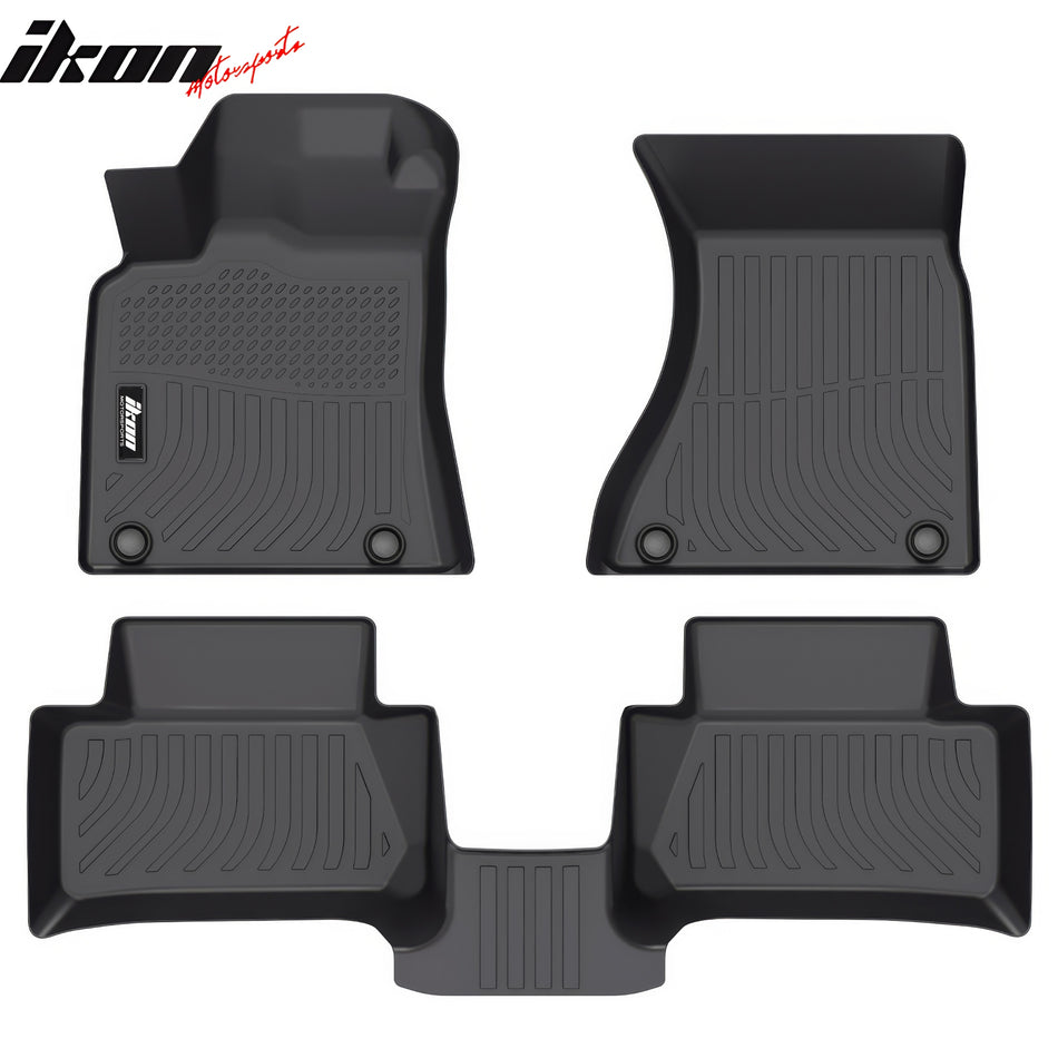 2015-2025 Porsche Macan All Weather Heavy Duty 3D Floor Mats Liner TPE
