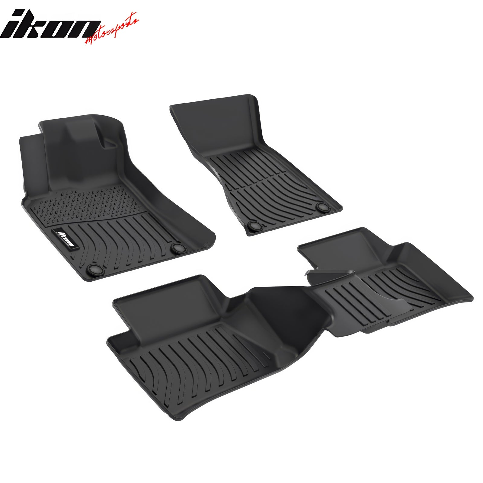 Fits 15-25 Porsche Macan All Weather Waterproof 3D TPE Floor Mats Liners Carpets