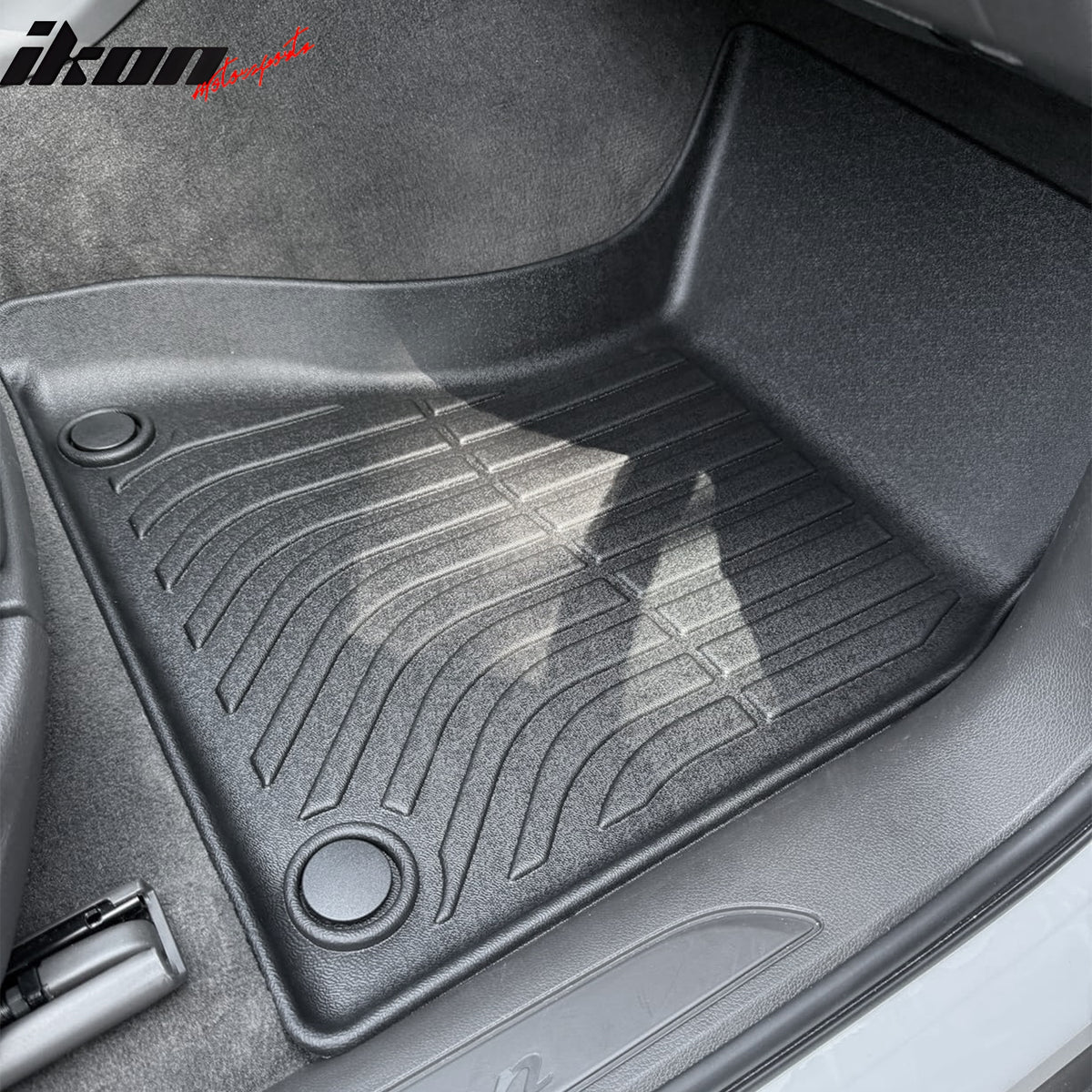 Fits 15-25 Porsche Macan All Weather Waterproof 3D TPE Floor Mats Liners Carpets