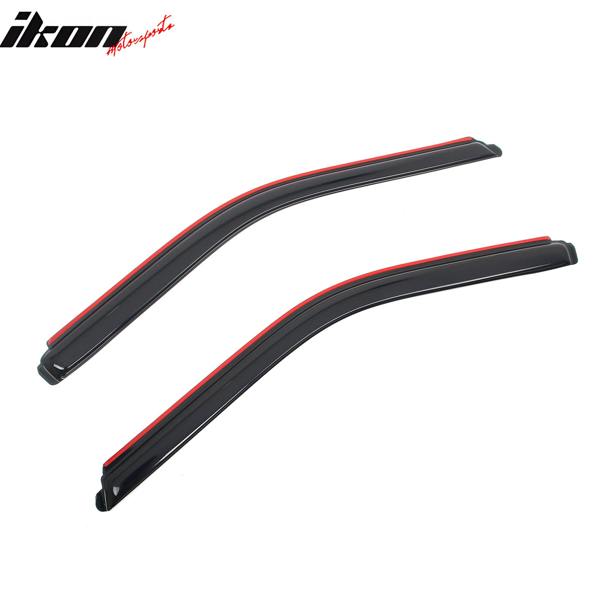 Fits 15-25 Ford F-150 Standard Cab Window Visors In-Channel Rain Sun Shade Vent