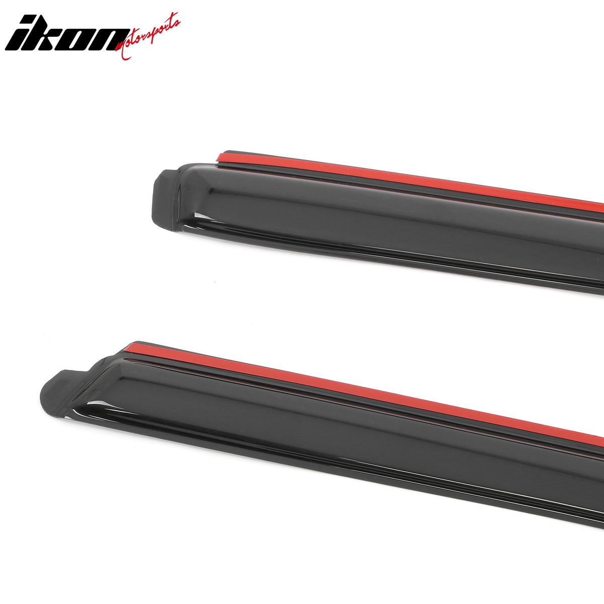 Fits 15-25 Ford F150 17-25 F250-F450 Superduty Crew Cab In Channel Window Visors