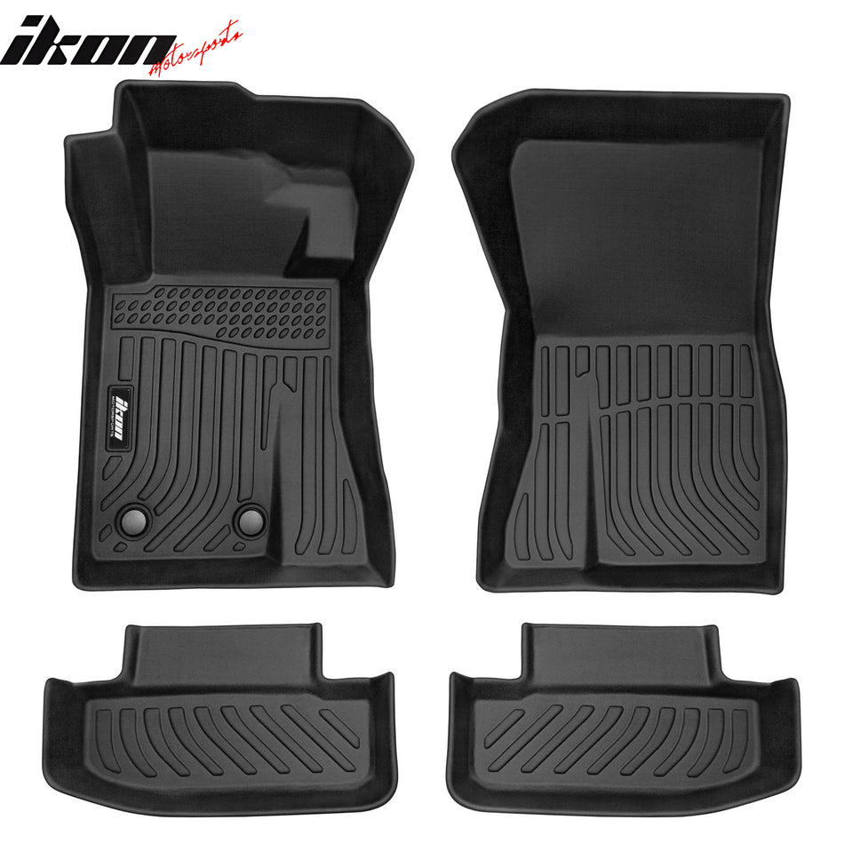 2015-2025 Ford Mustang 3D Floor Mats Heavy Duty Carpets Liner - TPE