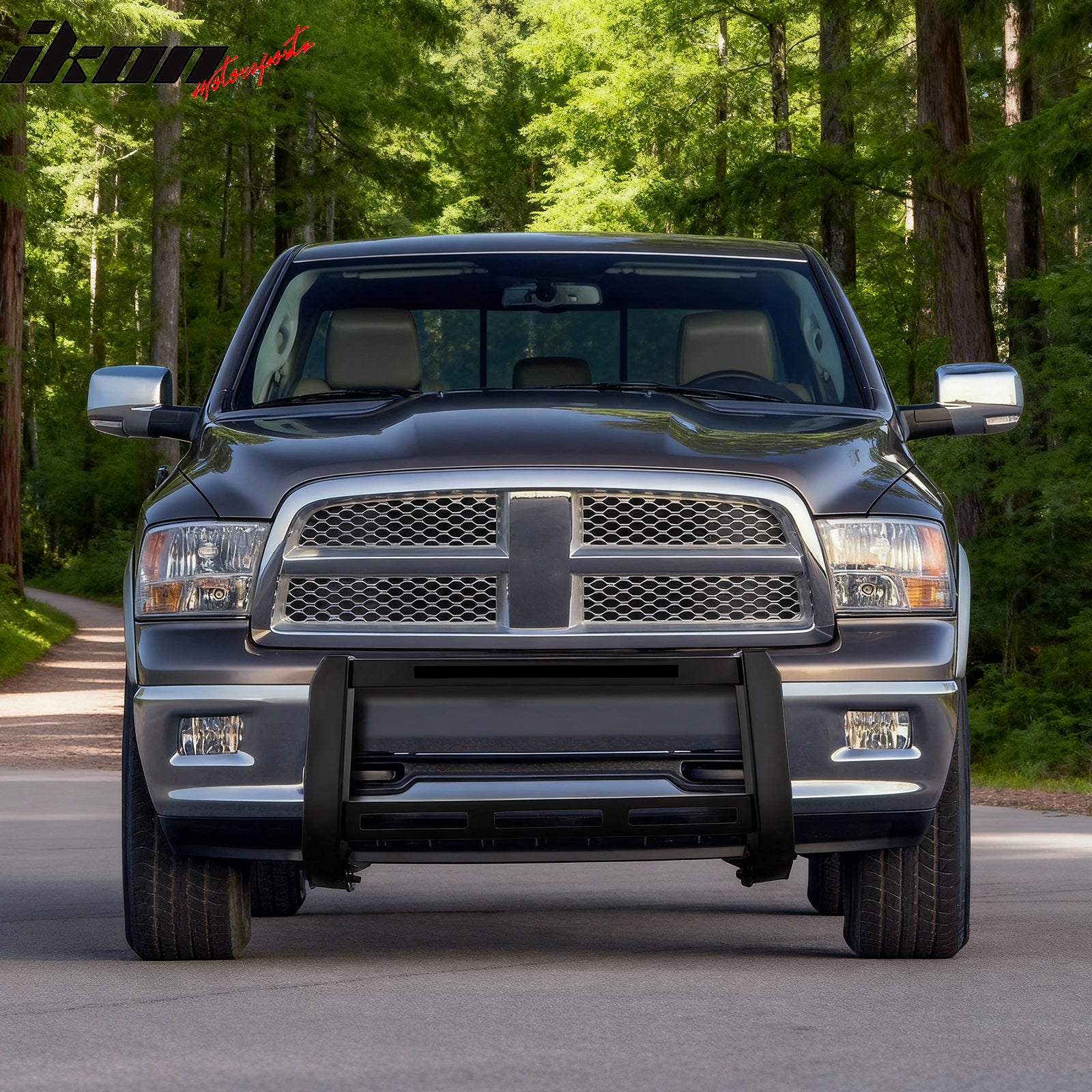 Fits 09-18 Dodge Ram 1500 19-23 Classic Bull Bar Front Brush Bumper Grille Guard