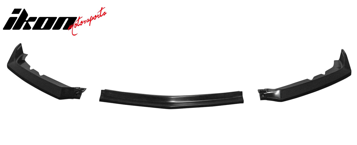 Fits 16-18 Chevrolet Cruze Unpainted Front Bumper Lip Lower Chin Spoiler PU 3PCS