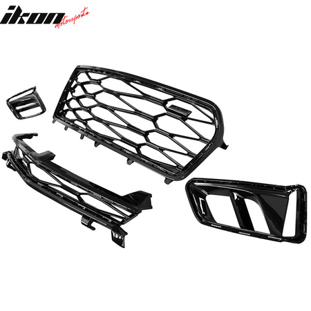 Fits 16-18 Chevrolet Camaro ZL1 Style Front Bumper Cover Conversion W/ Canards