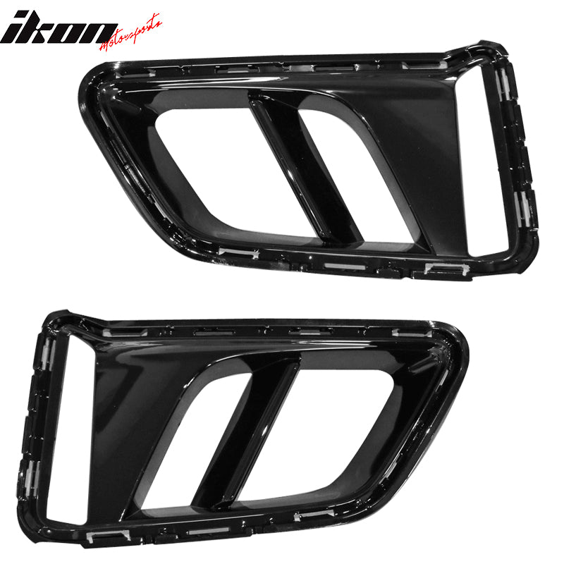 Fits 16-18 Chevrolet Camaro ZL1 Style Front Bumper Cover Conversion W/ Canards