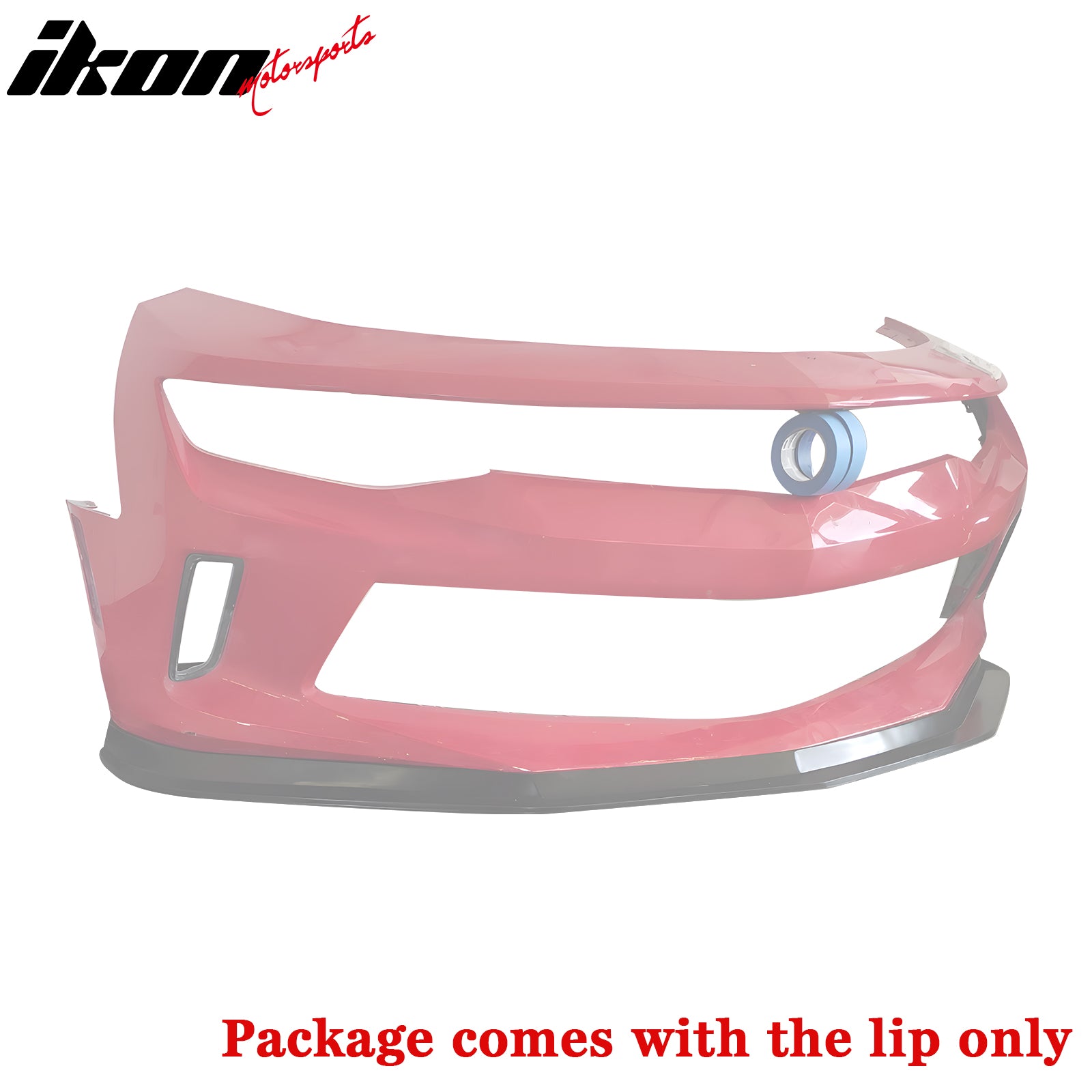 Fits 16-18 Chevrolet Camaro MDA Style Front Bumper Lip Spoiler Unpainted PU