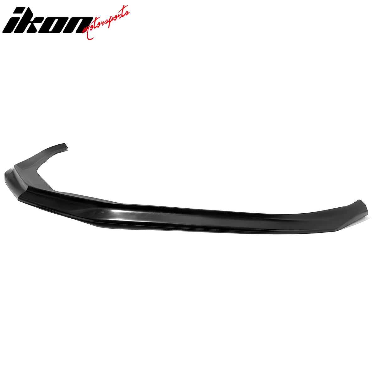 IKON MOTORSPORTS Front Bumper Lip, Compatible with 2016-2018 Chevrolet Camaro, SLP Style Unpainted Black PU Polyurethane Air Dam Chin Spoiler Protector Splitter 2017