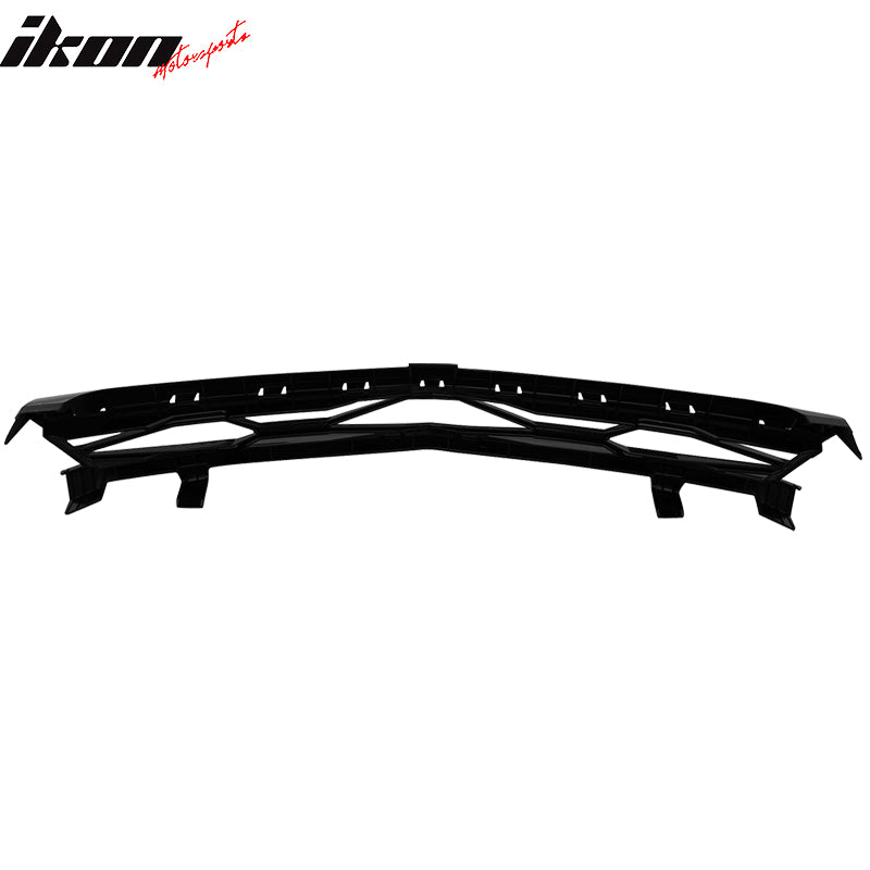 Fits 16-24 Chevy Camaro 2Dr ZL1 Style Unpainted Black Upper Grille - ABS
